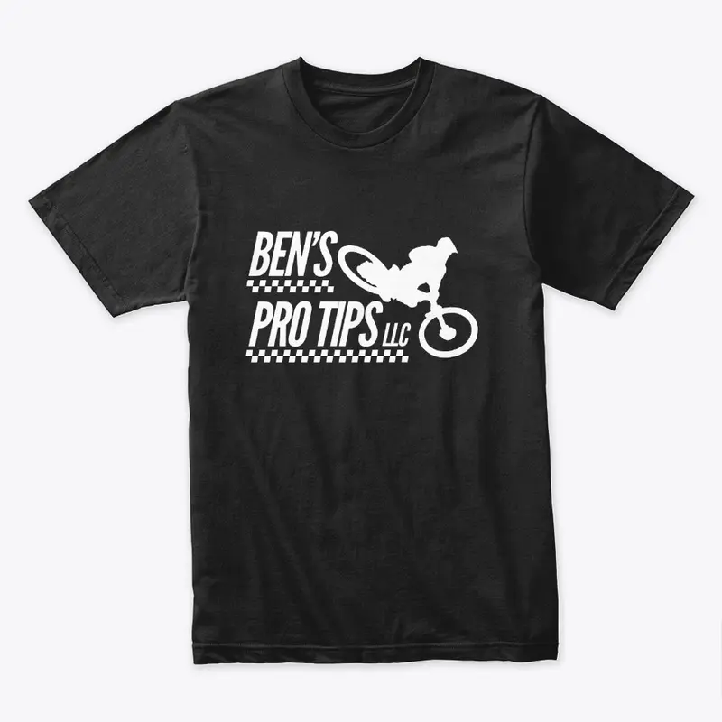 Ben's Pro Tips LLC White on Black